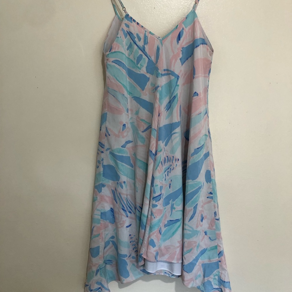 Lilly Pulitzer clara silk abstract printed slip dress - Picture 13 of 16